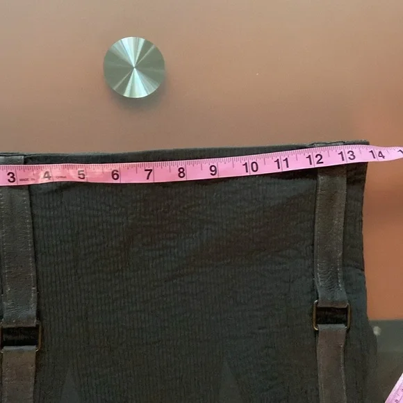 Haute - Rare Genuine Italian leather skirt 2/4 - Picture 9 of 16